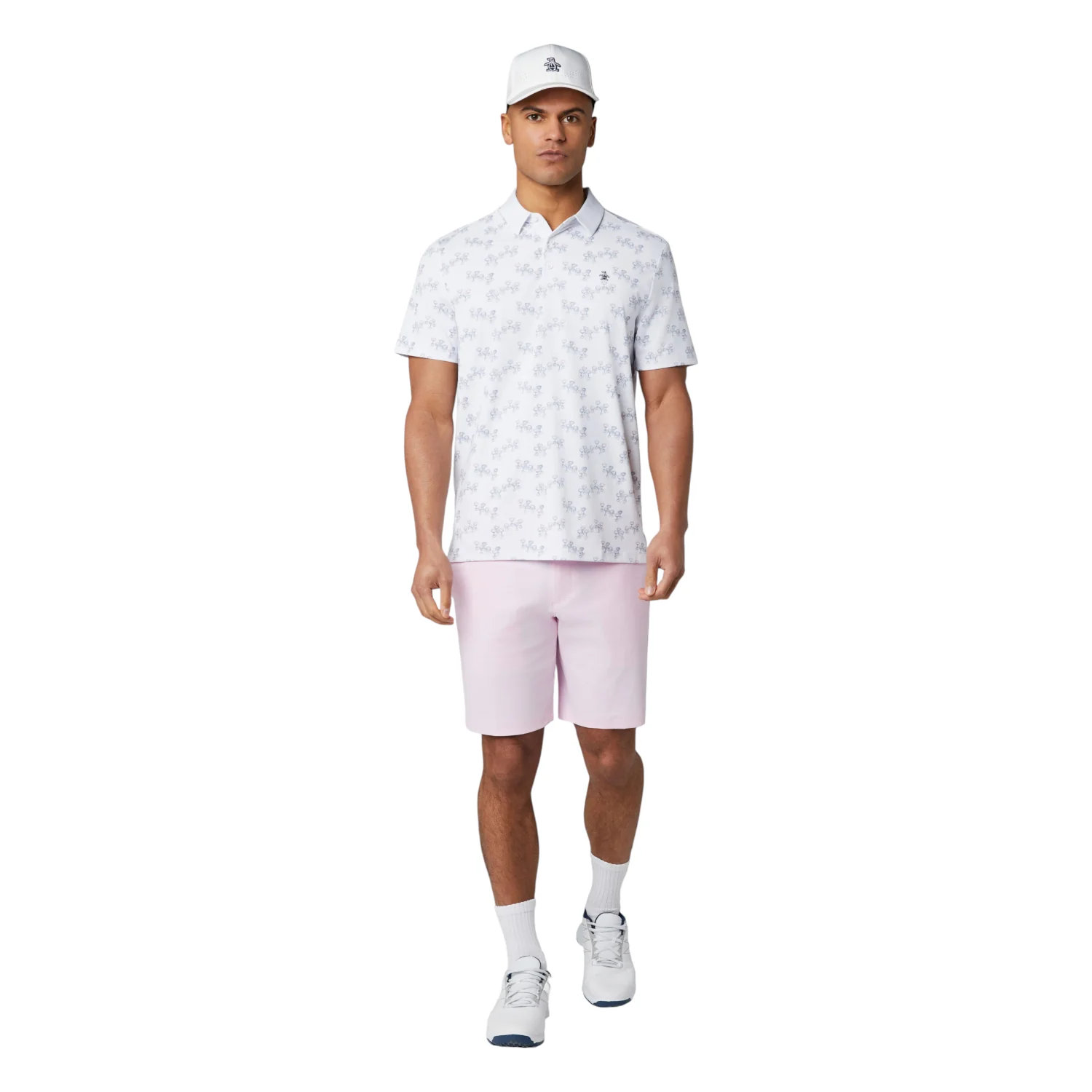 Original Penguin Aerial Cocktail Novelty Golf Polo Shirt OGKSG032 - Image 6