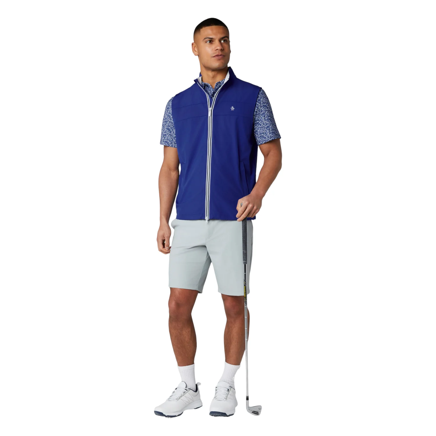 Original Penguin LS Heritage Lightweight Packable Vest OGVSF010 - Image 6