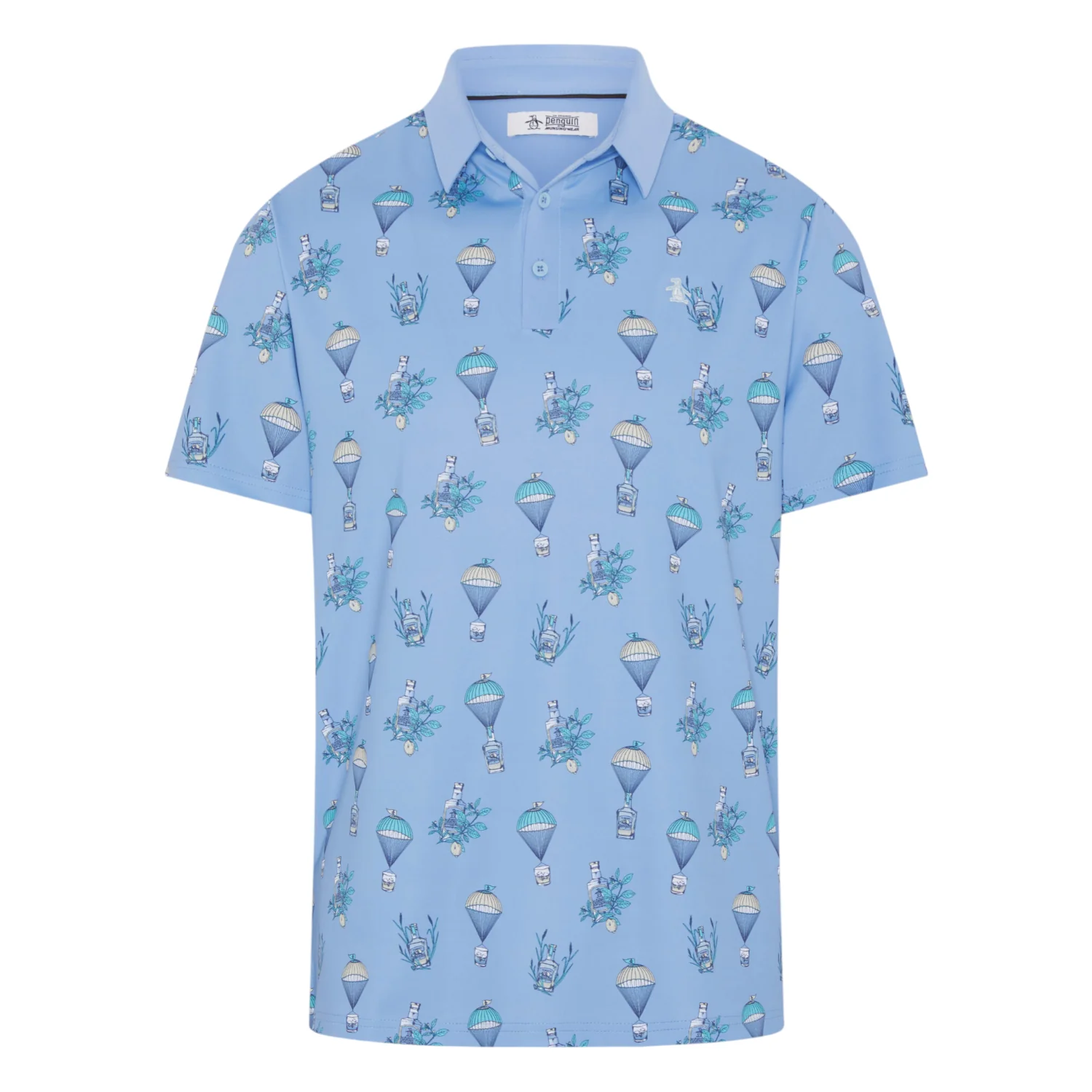 Original Penguin Pete's Botanical Drink Golf Polo Shirt OGKSG040