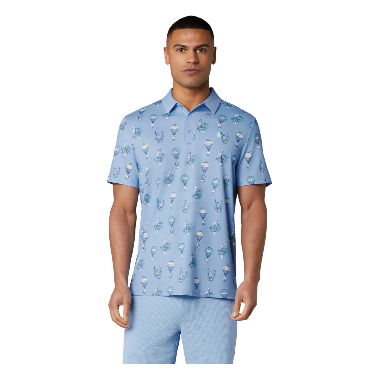Original Penguin Pete's Botanical Drink Golf Polo Shirt OGKSG040 - Image 3