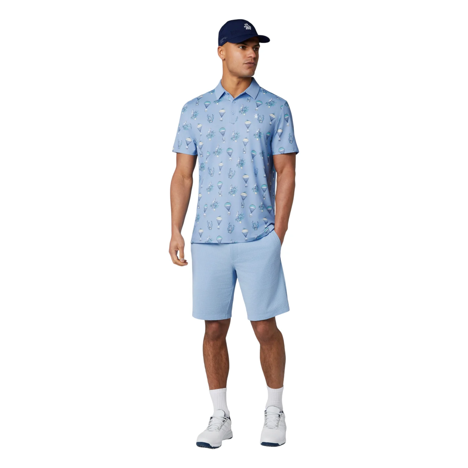Original Penguin Pete's Botanical Drink Golf Polo Shirt OGKSG040 - Image 6