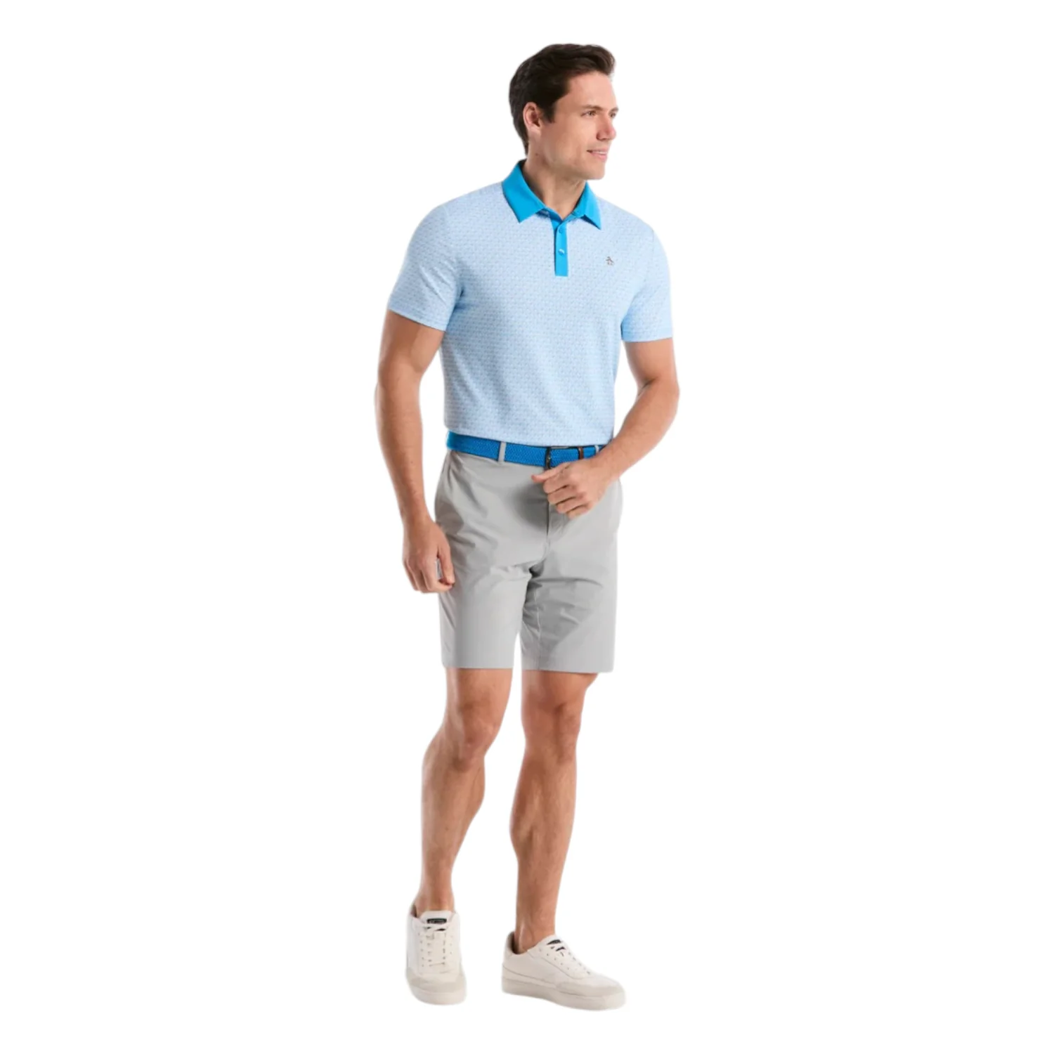 Original Penguin Pete's Tee Time Golf Polo Shirt OGKSF045 - Image 5