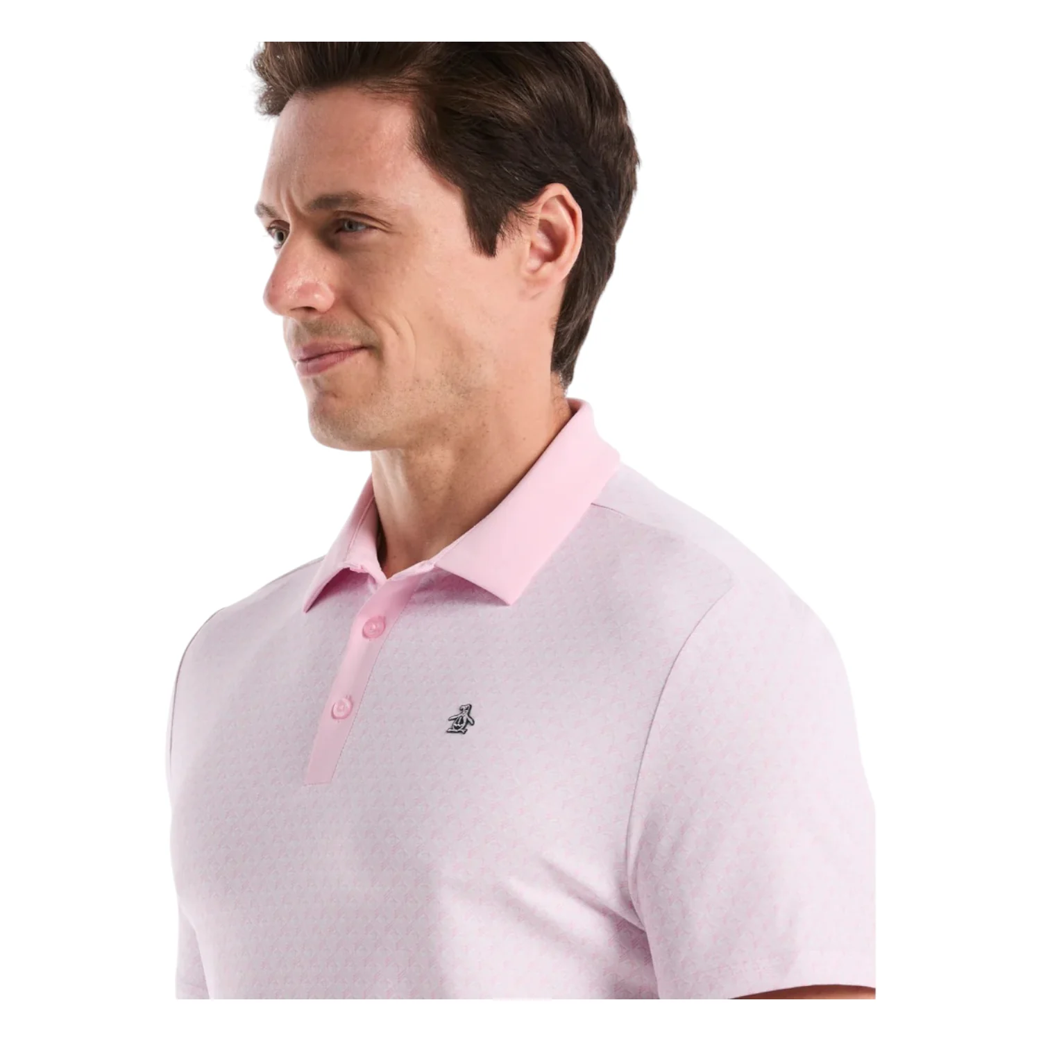 Original Penguin Pete's Tee Time Golf Polo Shirt OGKSF045 - Image 3