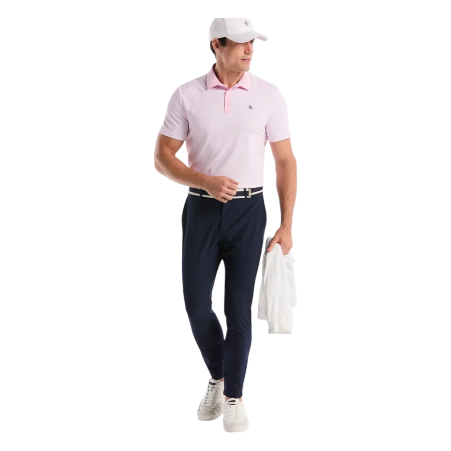 Original Penguin Pete's Tee Time Golf Polo Shirt OGKSF045 - Image 5