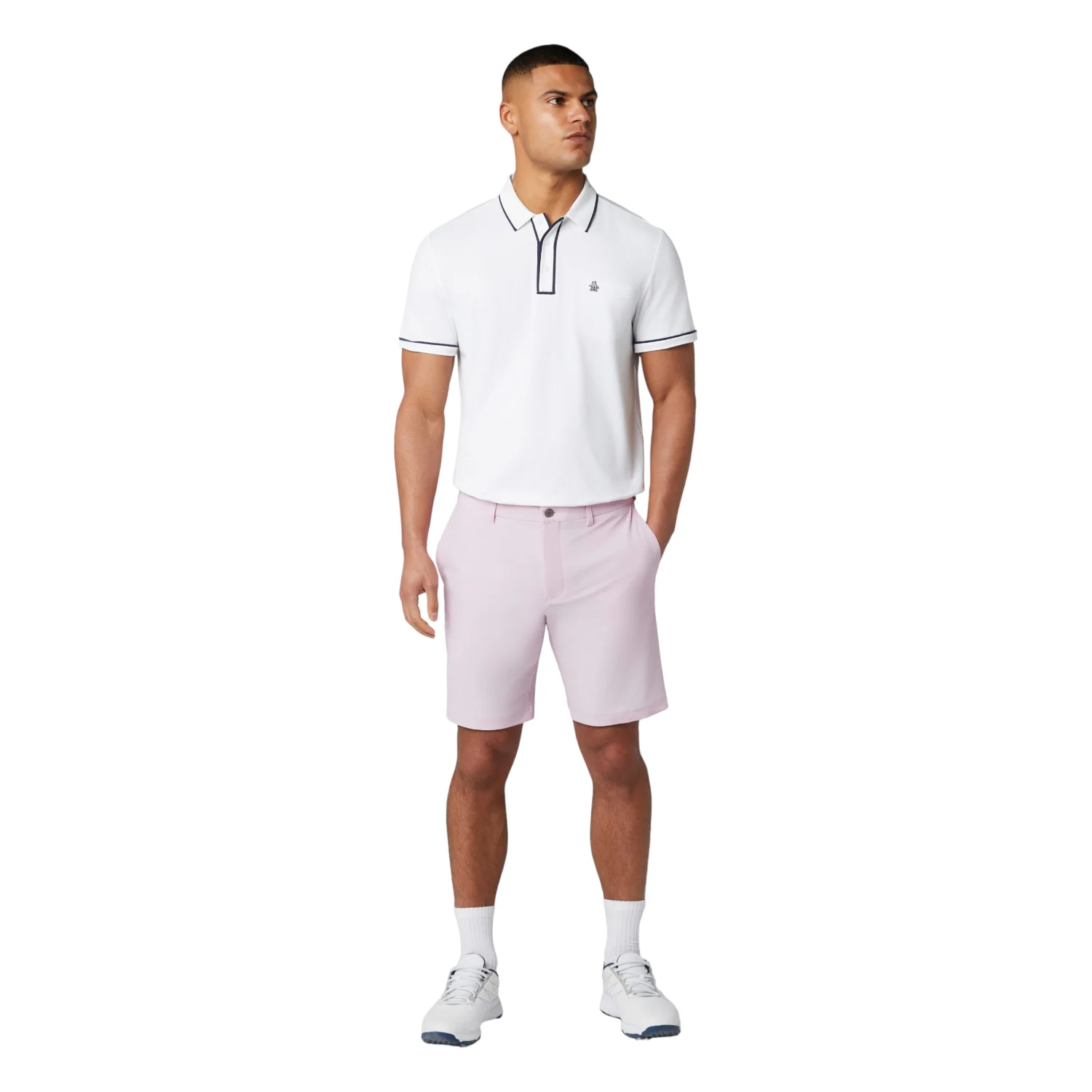 Original Penguin The Player 9" Golf Shorts OGKBSF46 - Image 5