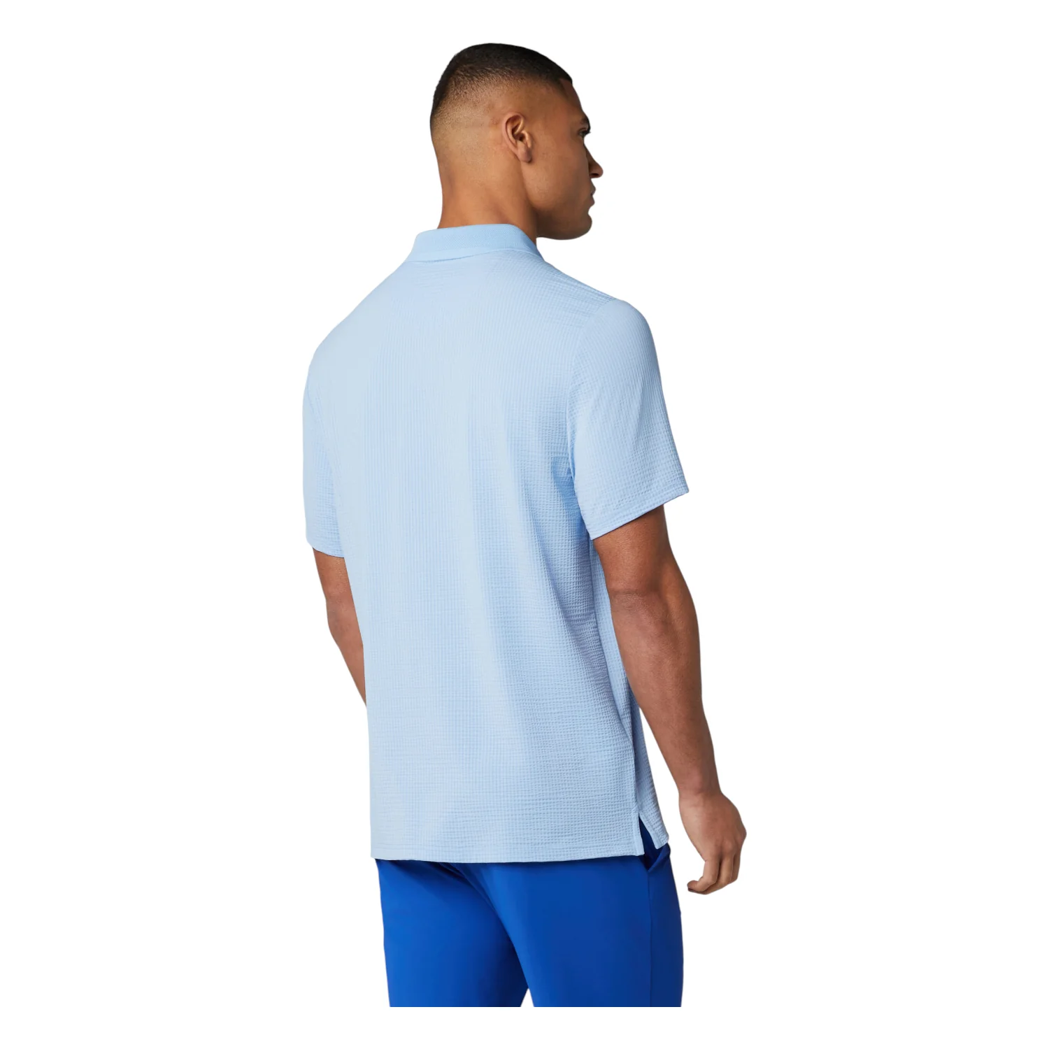 Original Penguin The Seersucker Driver's Golf Polo Shirt OGKSG055 - Image 4