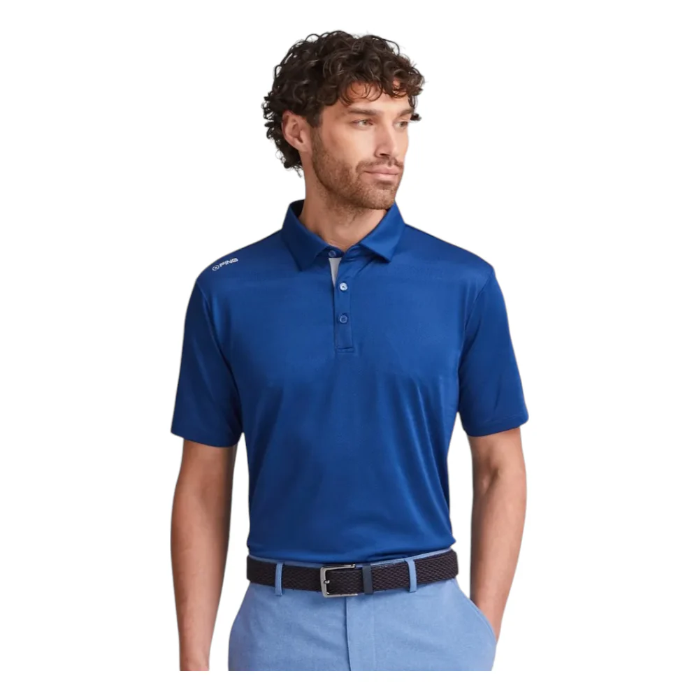 Ping Claude Camo Mesh Golf Polo Shirt P03789 - Image 3