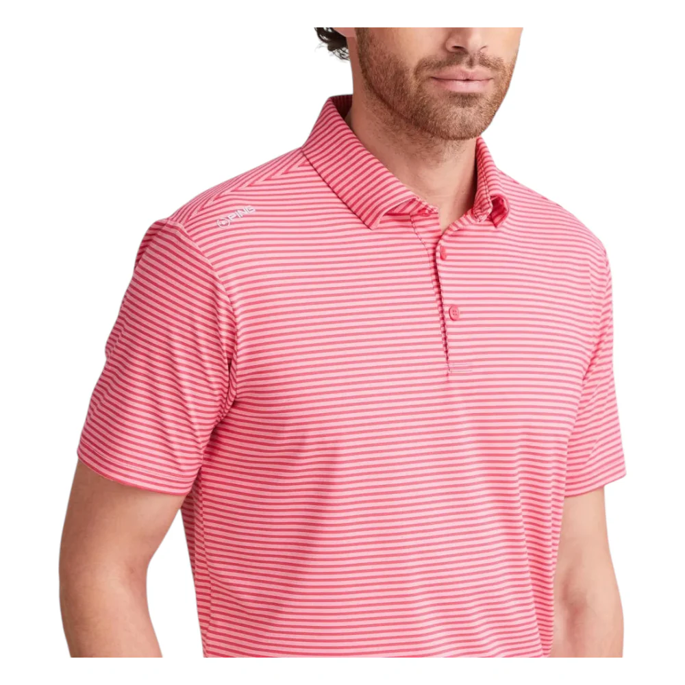 Ping Langford Striped Golf Polo Shirt P03790 - Image 4