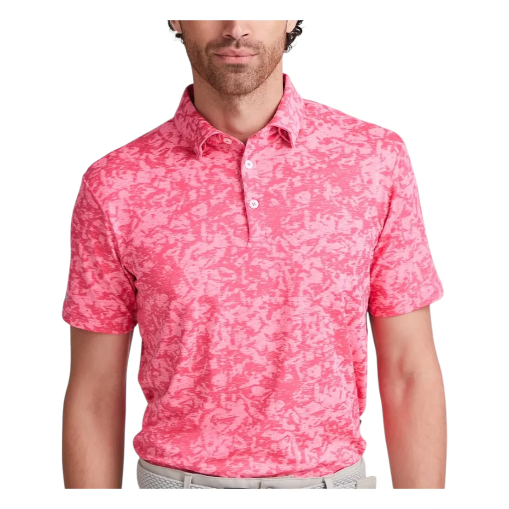 Ping Marek Camo Jacquard Golf Polo Shirt P03784 - Image 5