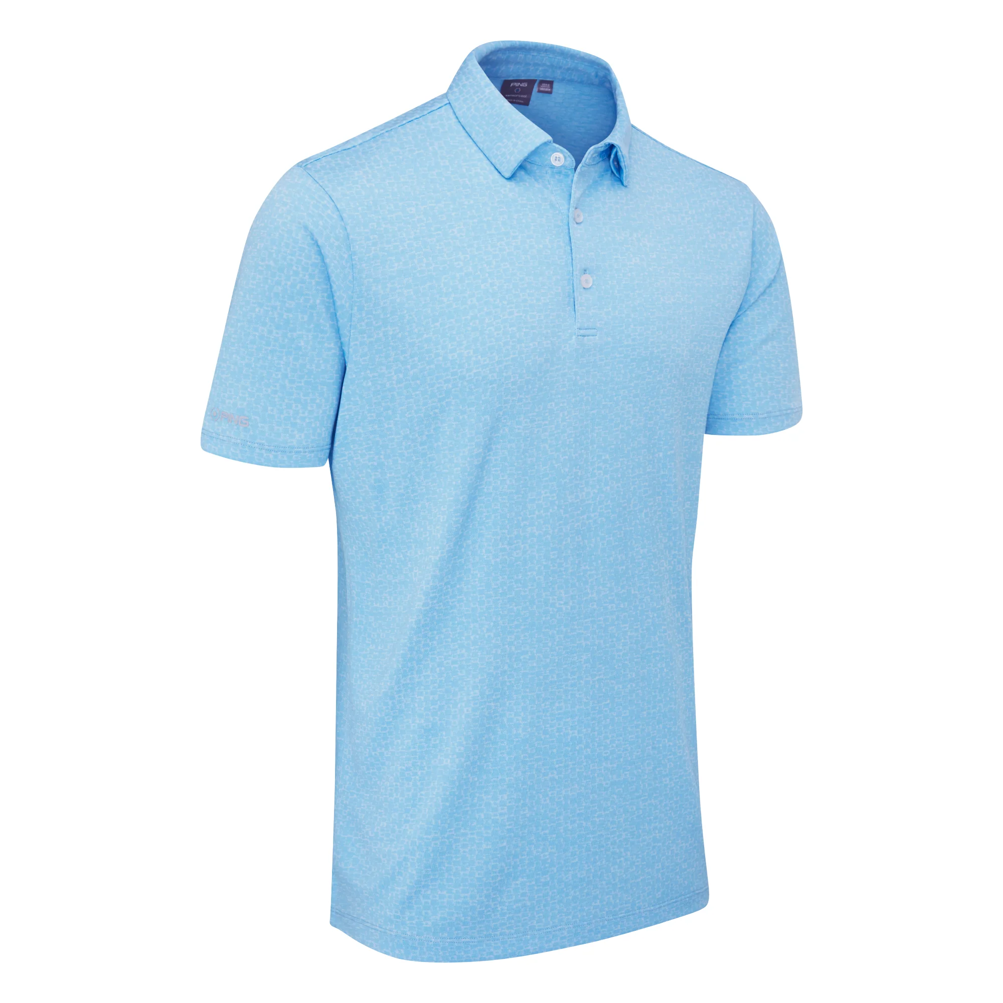 Ping Rafe Jacquard Golf Polo Shirt P03788 - Image 2