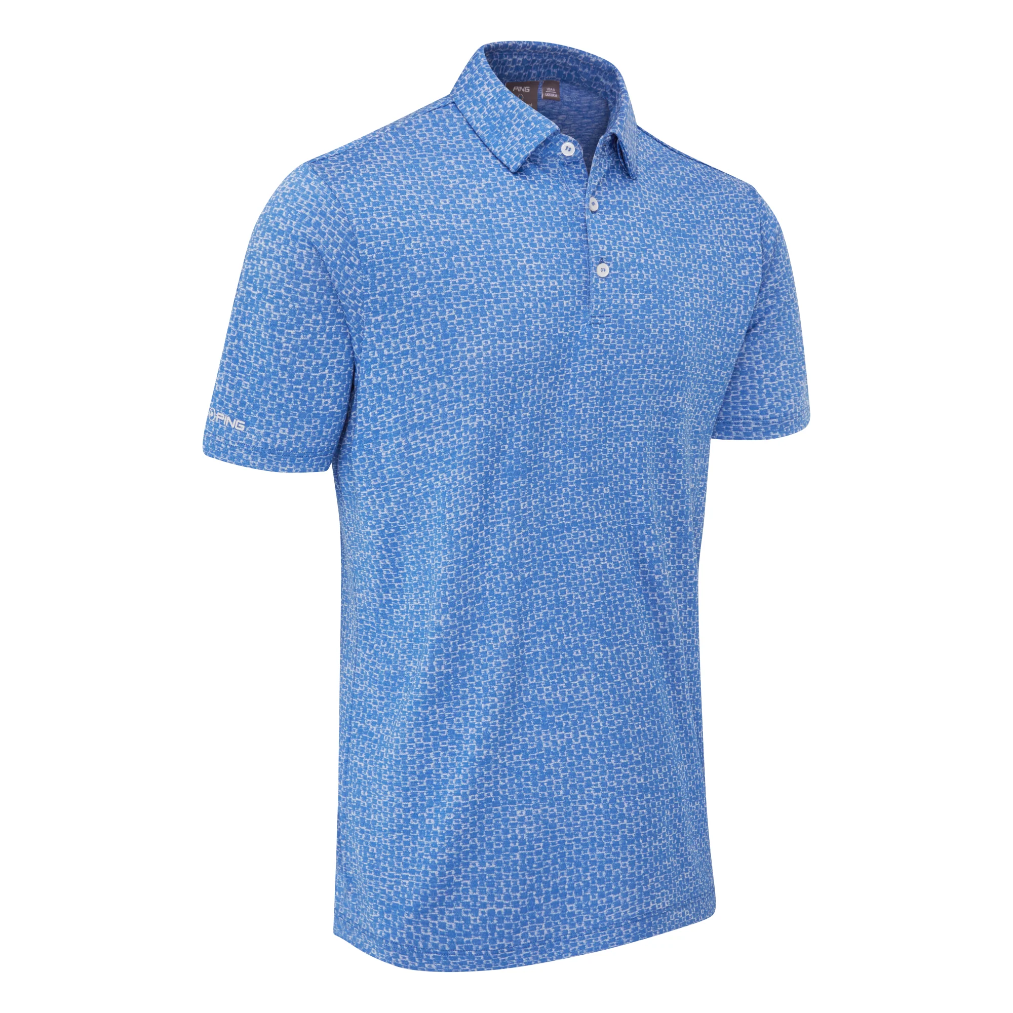 Ping Rafe Jacquard Golf Polo Shirt P03788 - Image 2