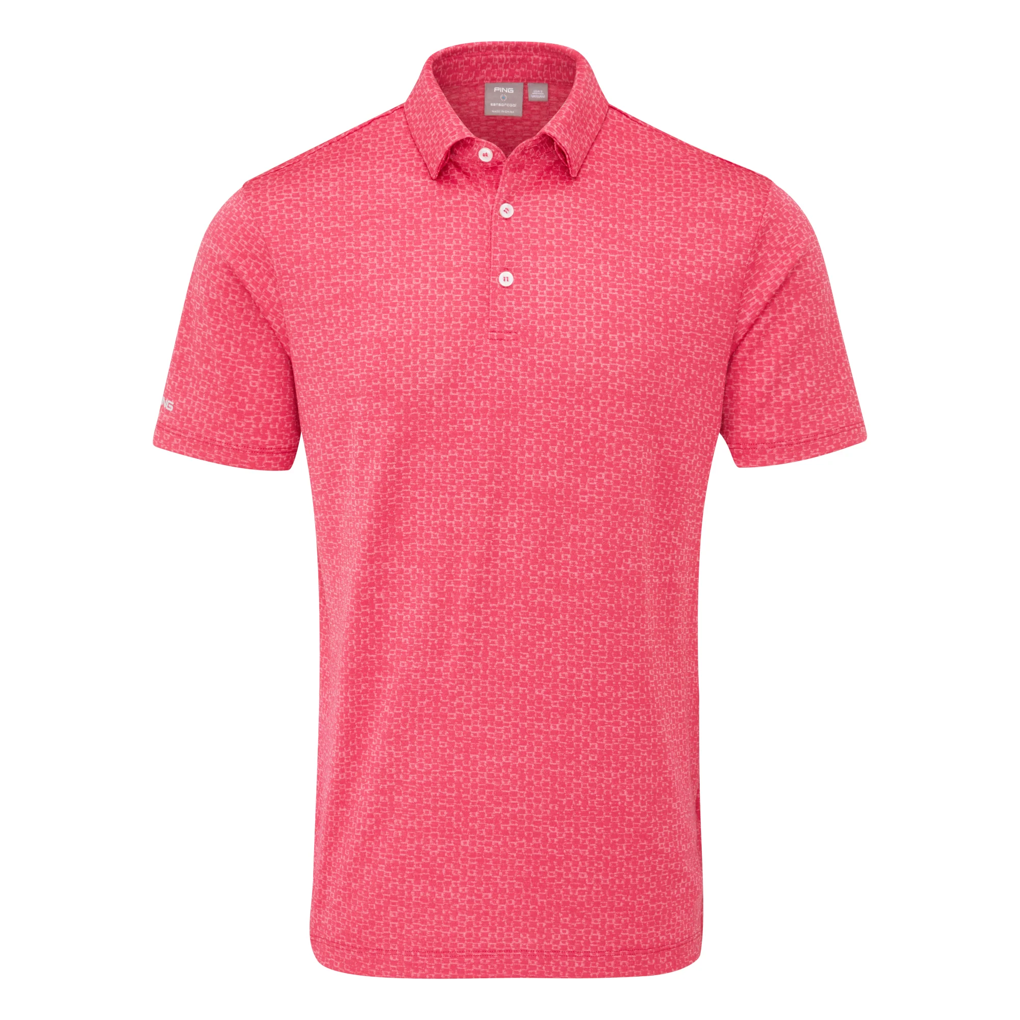 Ping Rafe Jacquard Golf Polo Shirt P03788