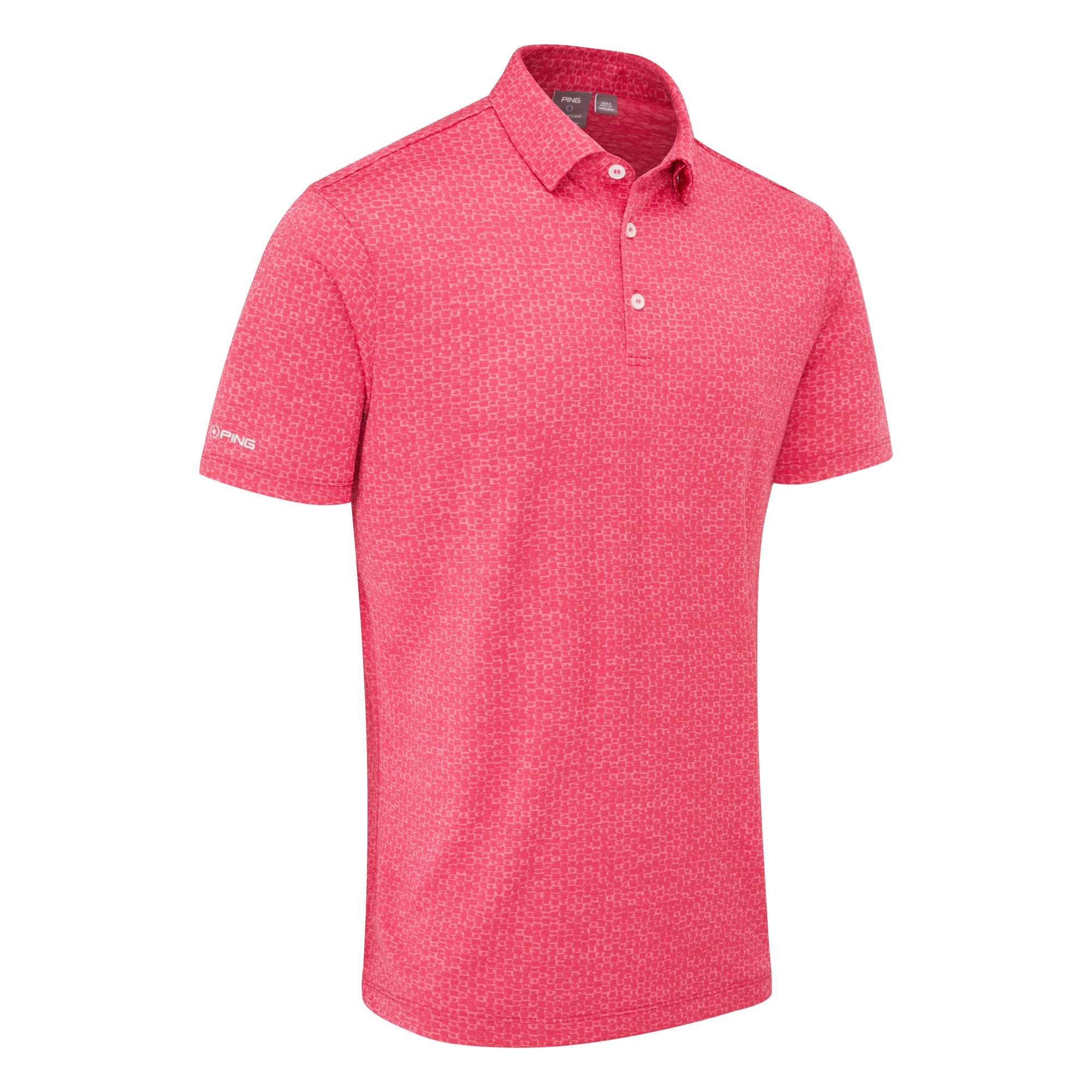 Ping Rafe Jacquard Golf Polo Shirt P03788 - Image 2