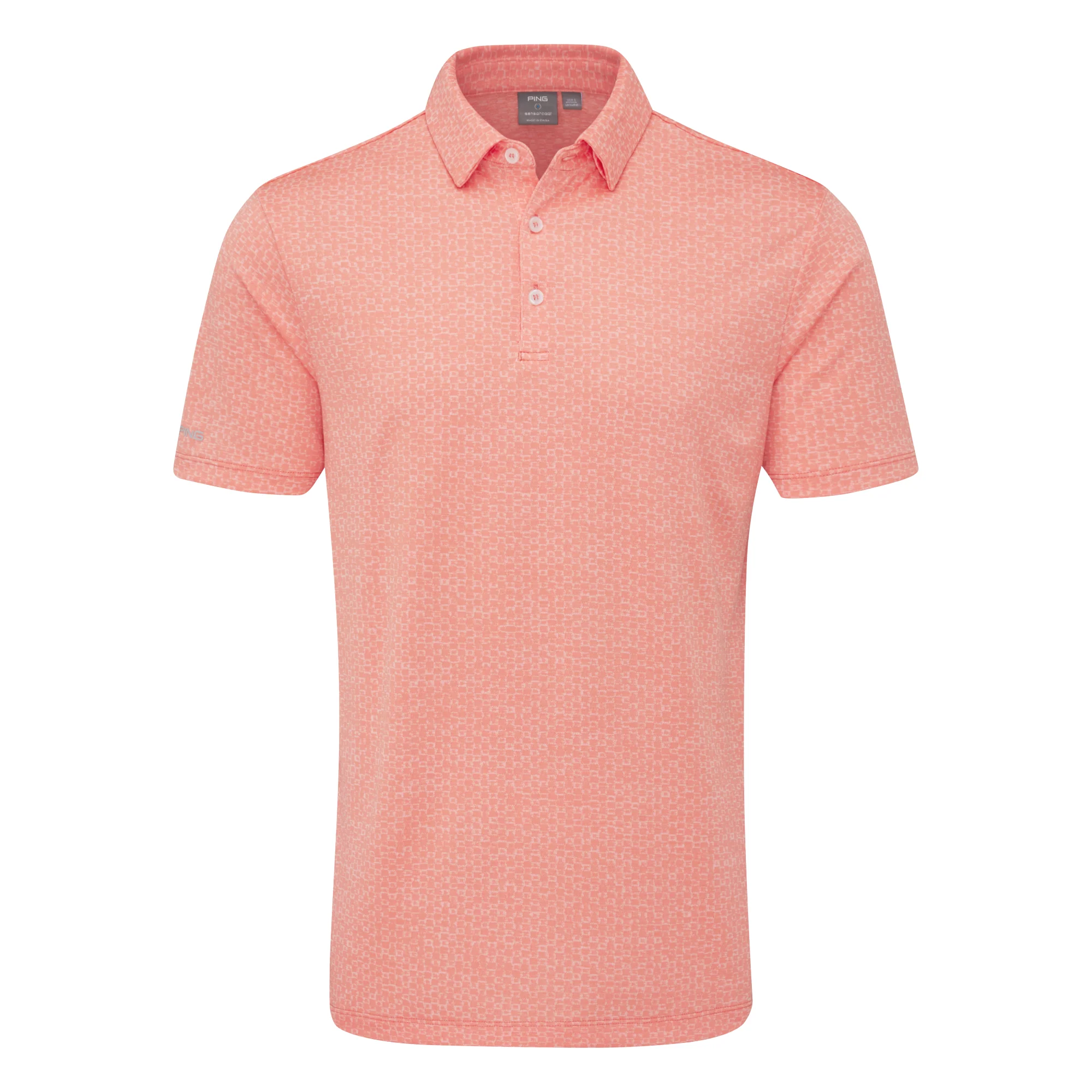 Ping Rafe Jacquard Golf Polo Shirt P03788