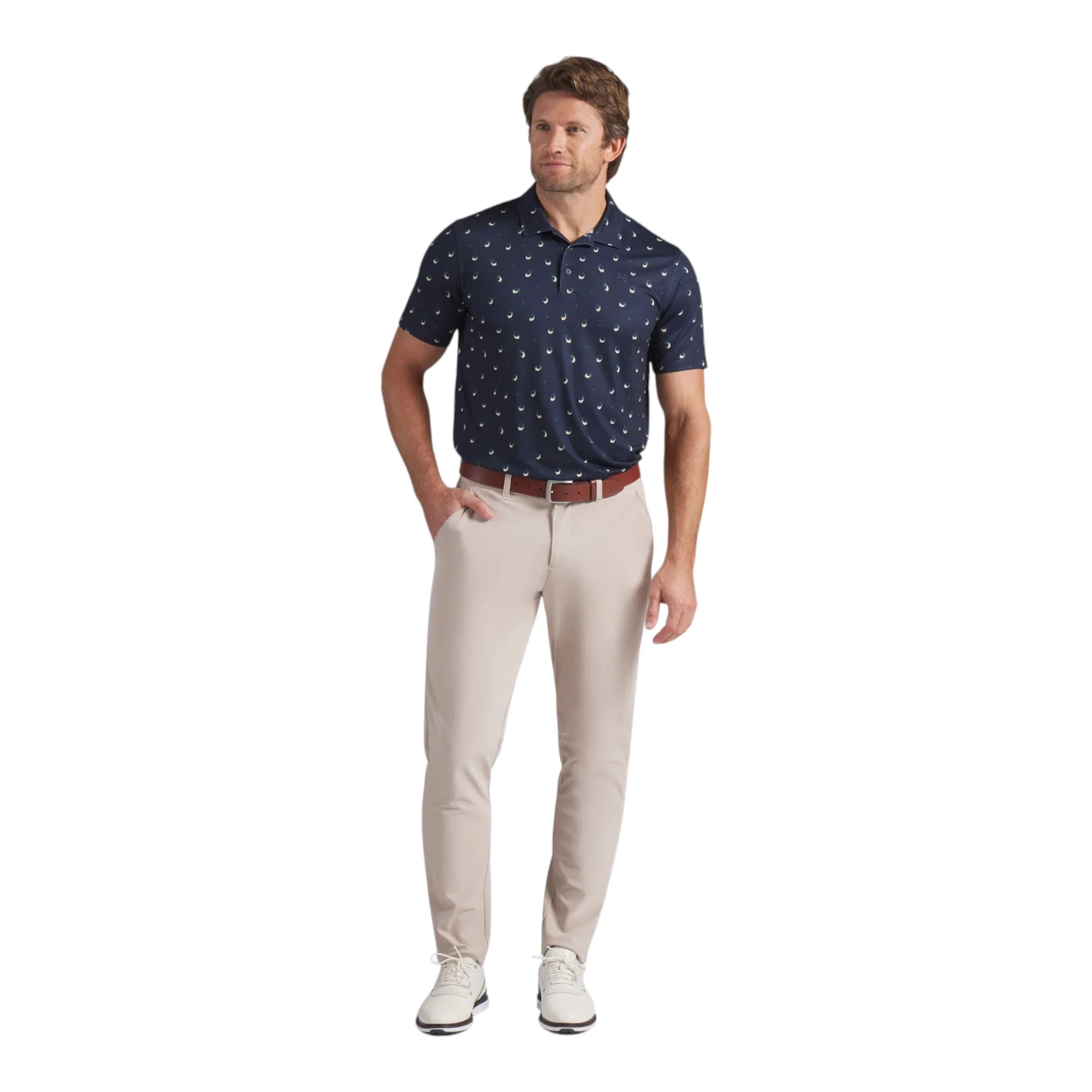 Puma X Arnold Palmer Cloudspun Lemon Golf Polo Shirt 635591 - Image 6