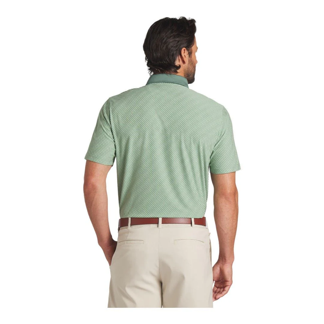 Puma X Arnold Palmer Jacquard Stripe Golf Polo Shirt 623953 - Image 2