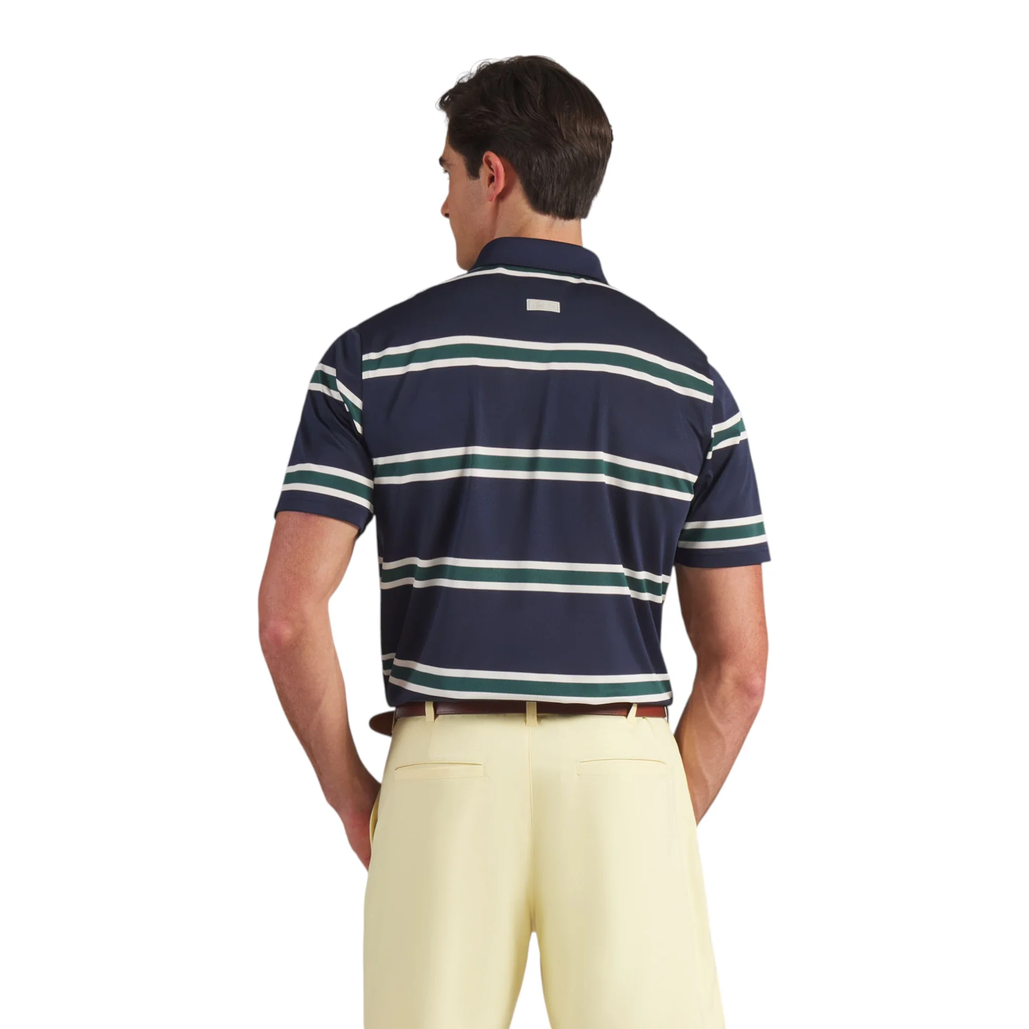 Puma X Arnold Palmer Pique Stripe Golf Polo Shirt 635592 - Image 2