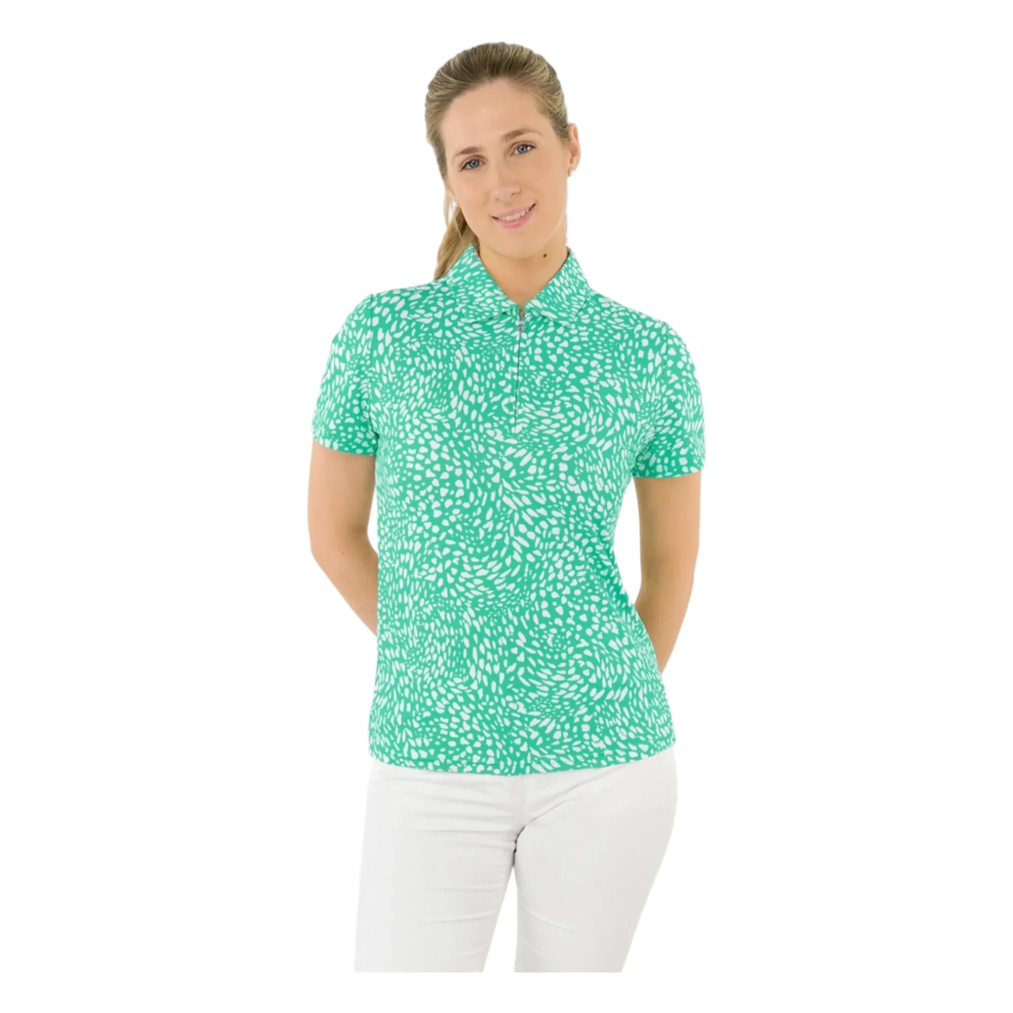 Pure Golf Ladies Amity Golf Polo Shirt PG-63013 - Image 2