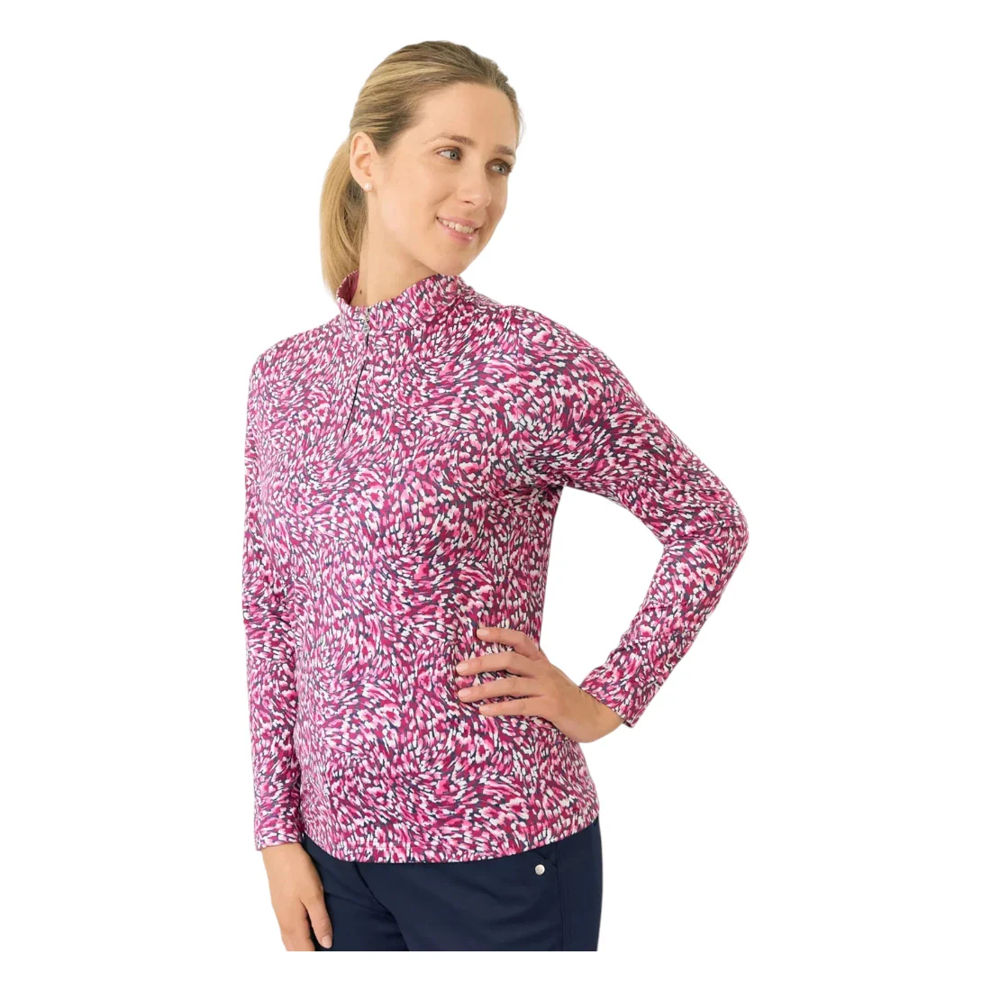Pure Golf Ladies Arusha Long Sleeve Mid Layer PG-58441 - Image 4