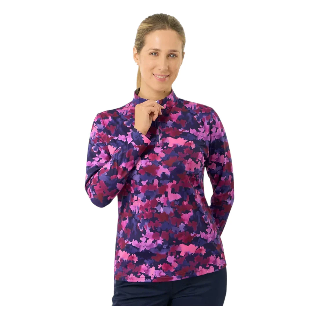 Pure Golf Ladies Arusha Long Sleeve Mid Layer PG-58441 - Image 2
