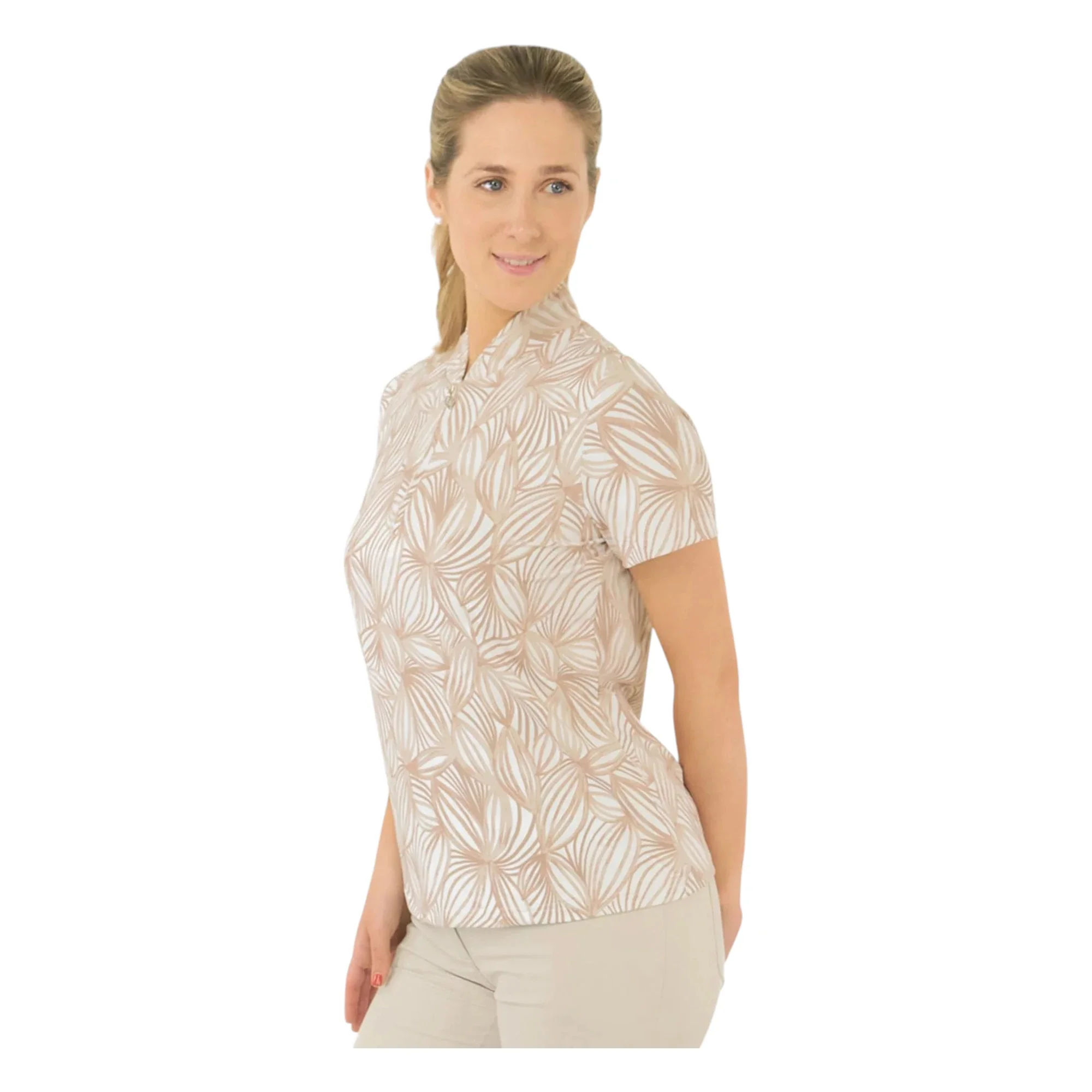 Pure Golf Ladies Ellen Golf Polo Shirt PG-63036 - Image 2