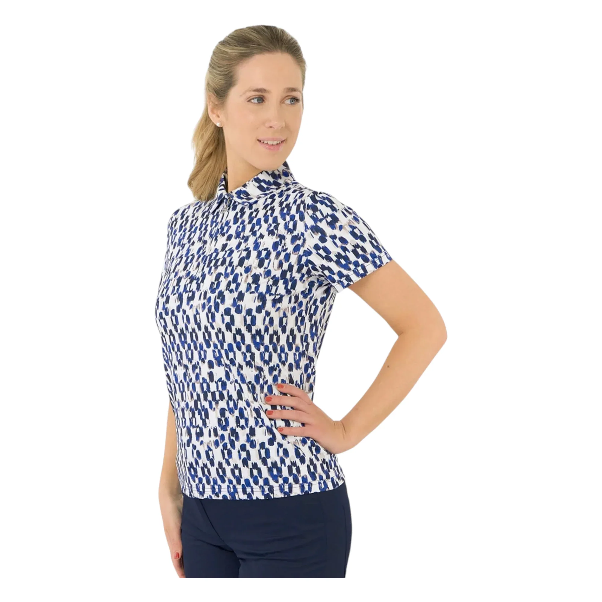 Pure Golf Ladies Felicity Sleeveless Golf Polo Shirt PG-62030 - Image 4