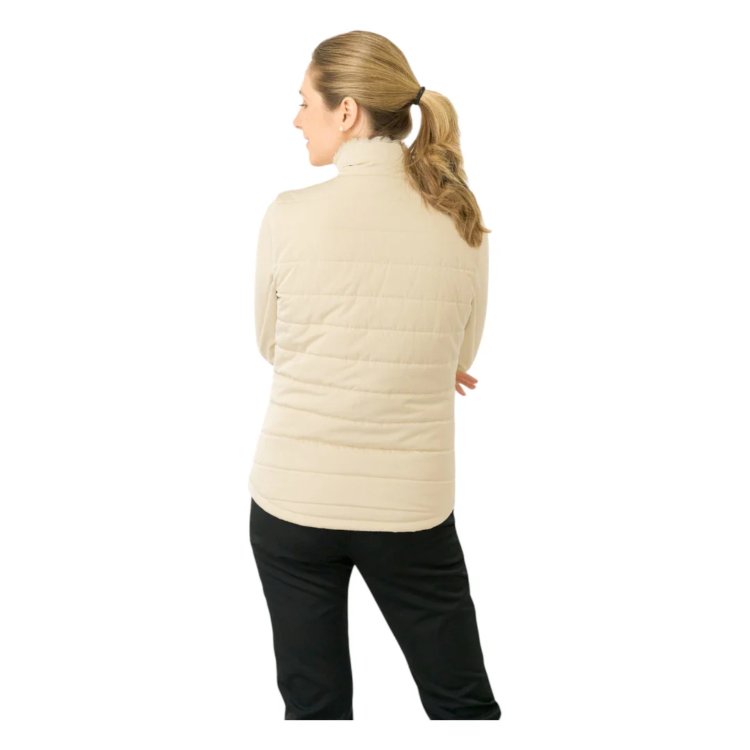 Pure Golf Ladies Hemisphere Faux Fur Collar Golf Gilet PG-58411 - Image 3