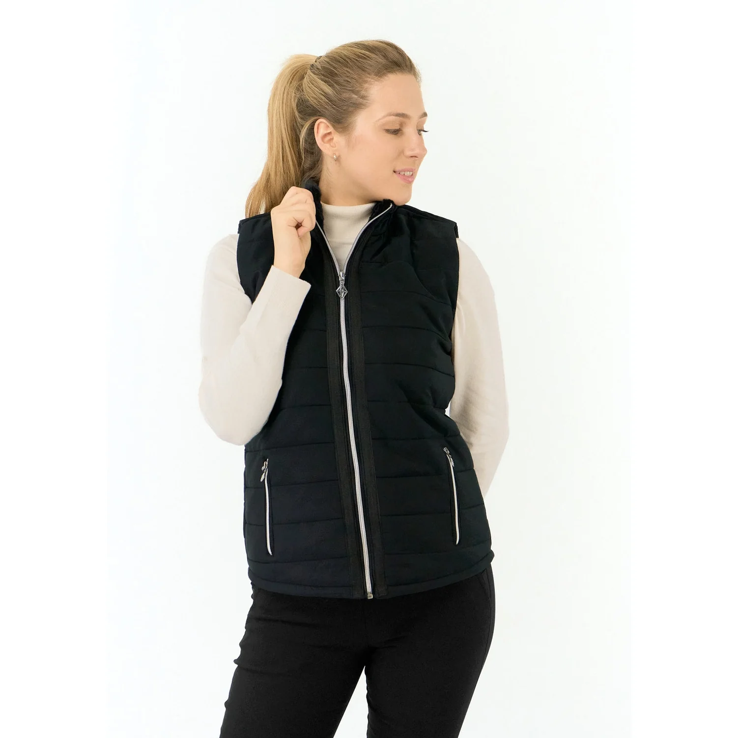 Pure Golf Ladies Hemisphere Faux Fur Gilet PG-48411 - Image 6