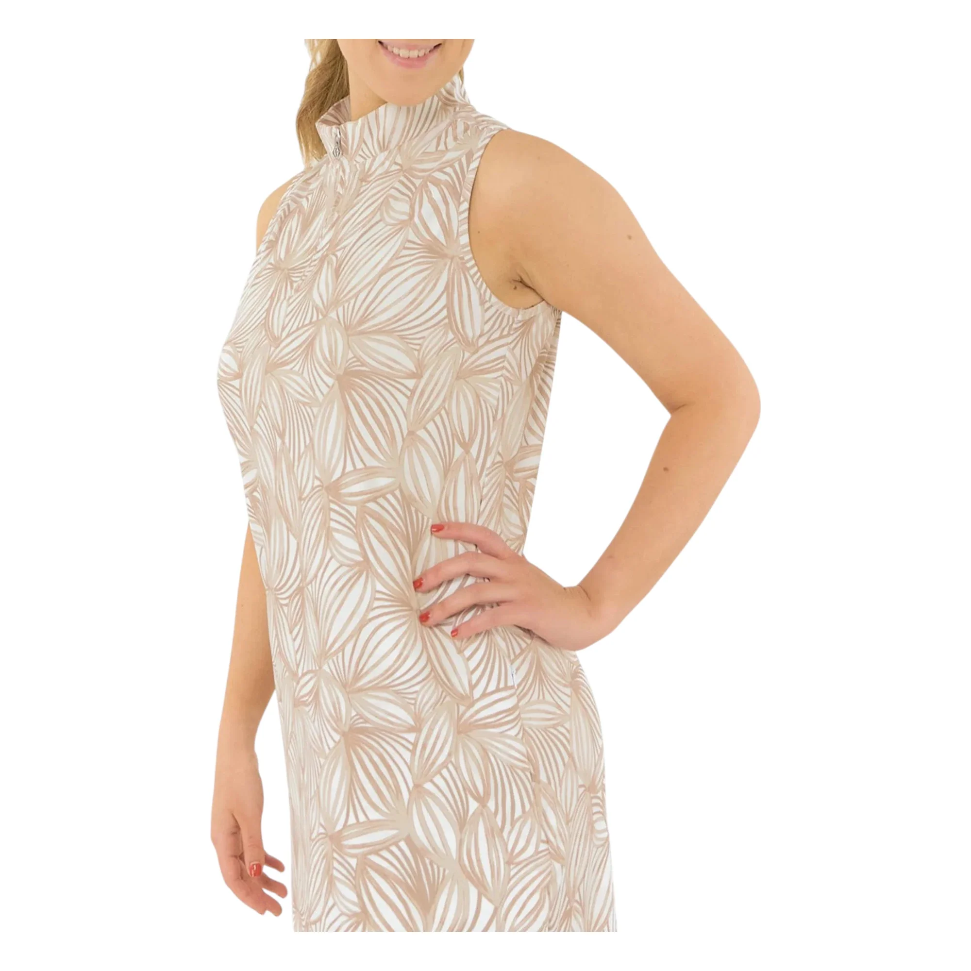 Pure Golf Ladies Miley Sleeveless Golf Dress PG-63310 - Image 8