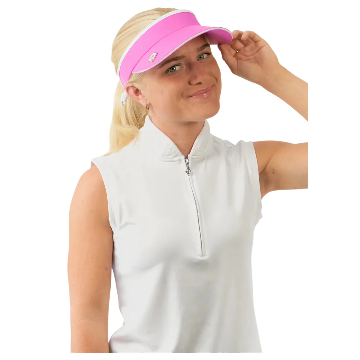 Pure Ladies Telephone Wire Golf Visor PG-11611 - Image 3