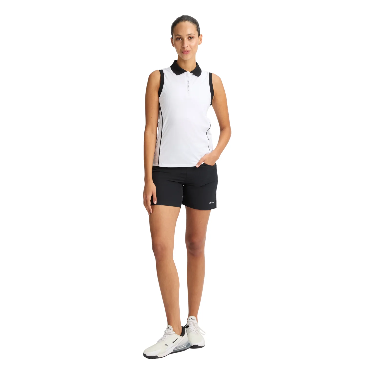 Rohnisch Ladies Twill Stretch Pull On Shorts 112334 - Image 2