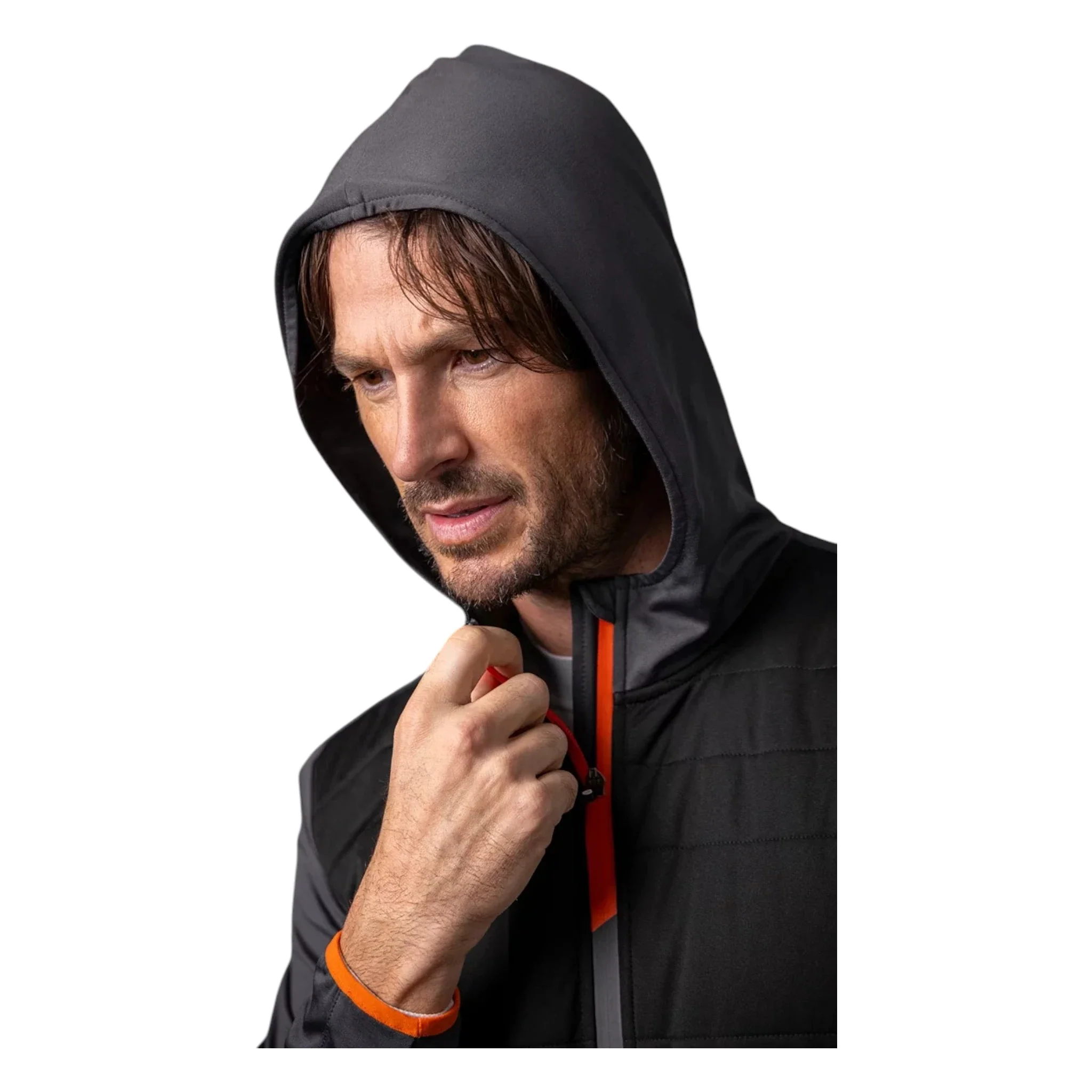 Sunderland Everest Hybrid Golf Hoodie SUNMM90 - Charcoal - Image 3