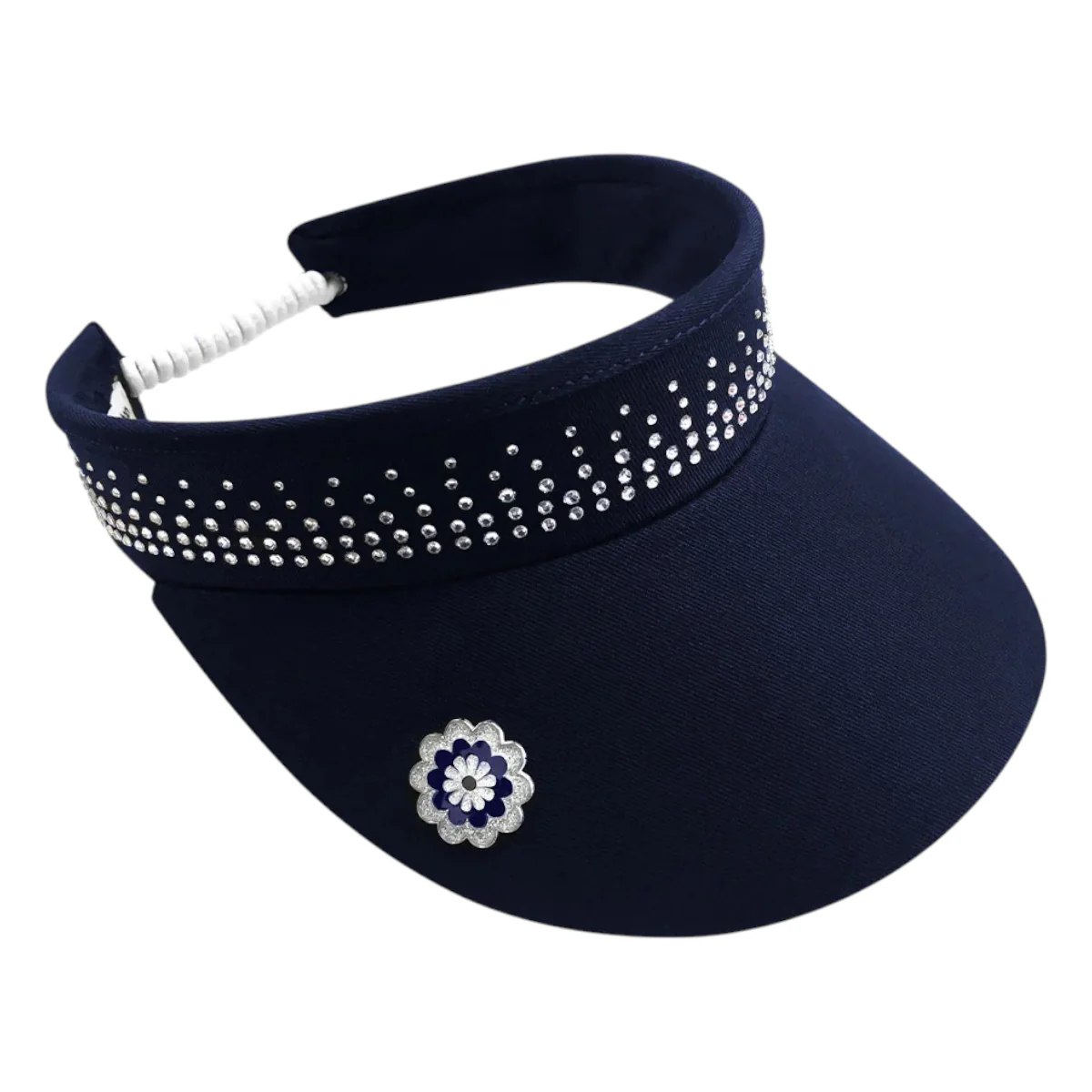 Surprizeshop Crystal Telephone Wire Golf Visor TV005001