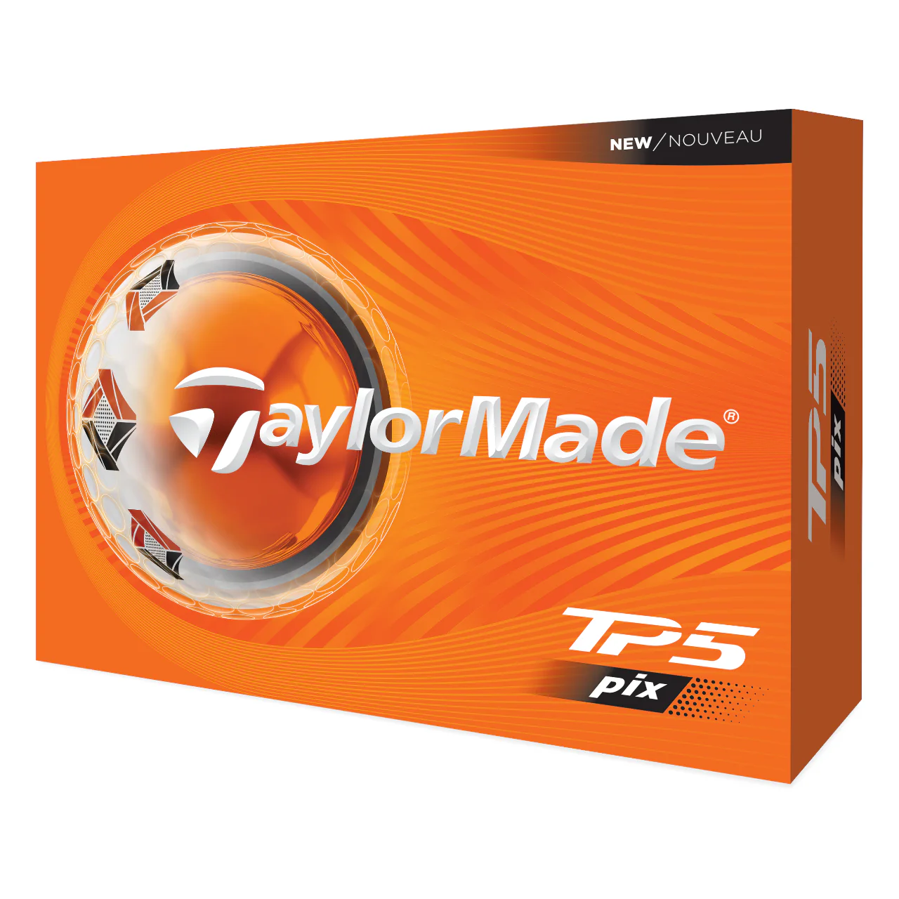 TaylorMade 2026 TP5 Pix 3.0 Golf Balls | White