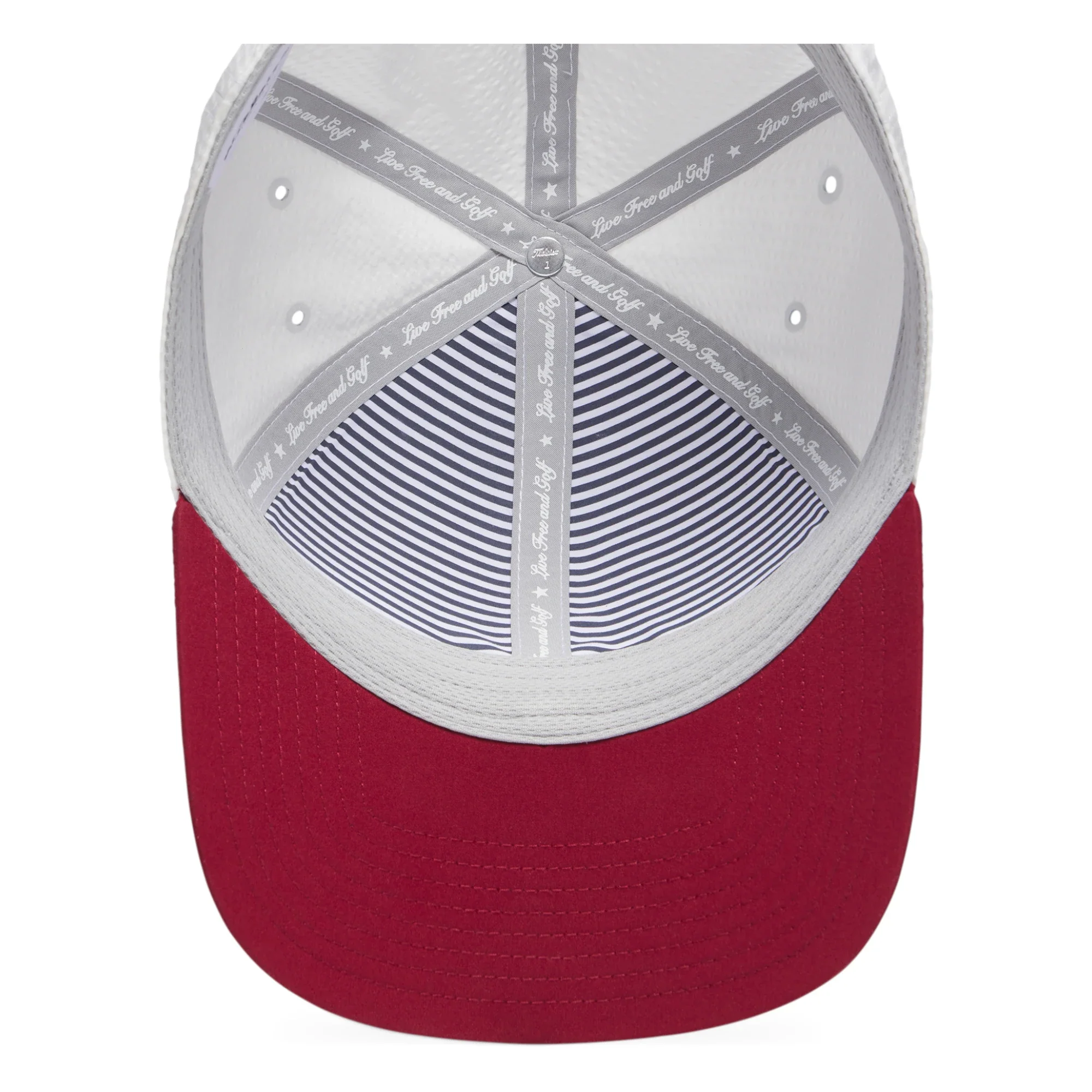 Titleist Montauk Seersucker Golf Cap TH26AMTS | Nautical Links - Image 5
