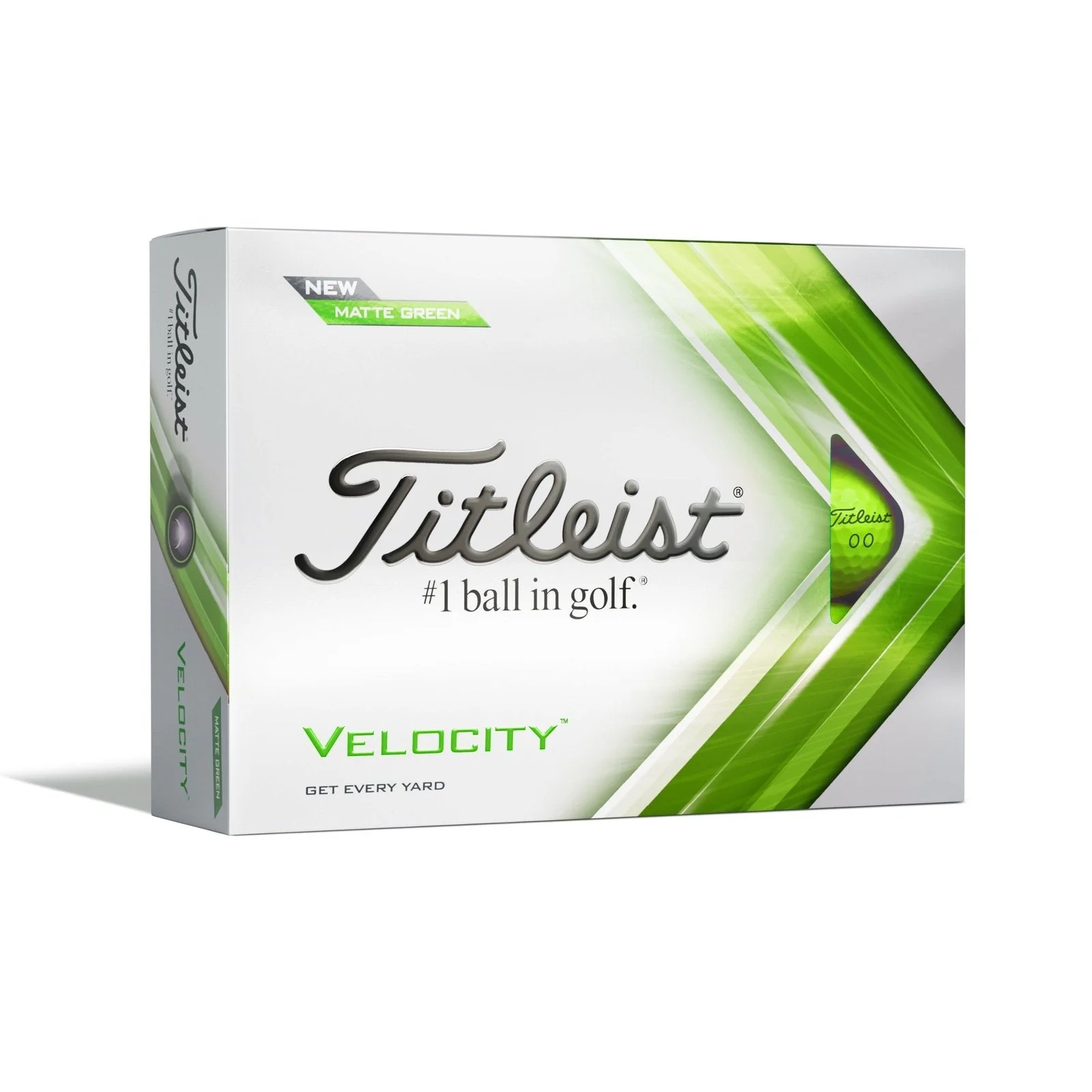 Titleist 2023 Velocity Golf Balls | Matte Green