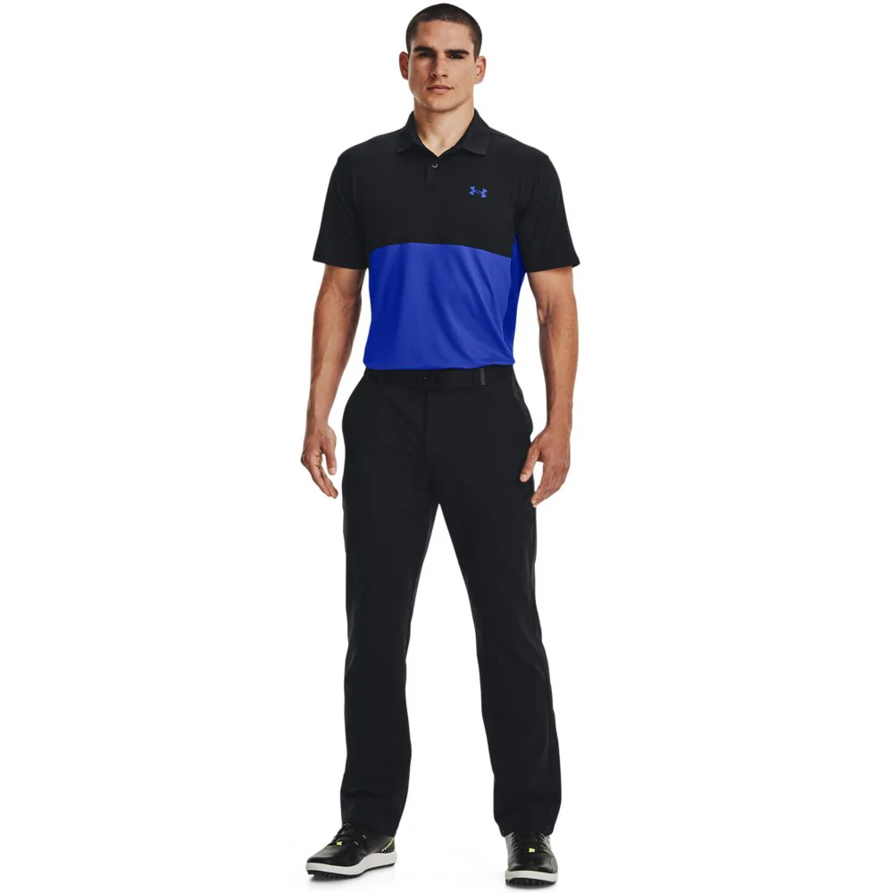 Under Armour Performance Blocked Golf Polo Shirt 1370109 - Image 3
